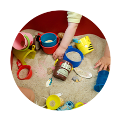 Allowing children to build knowledge through hands-on experiences
